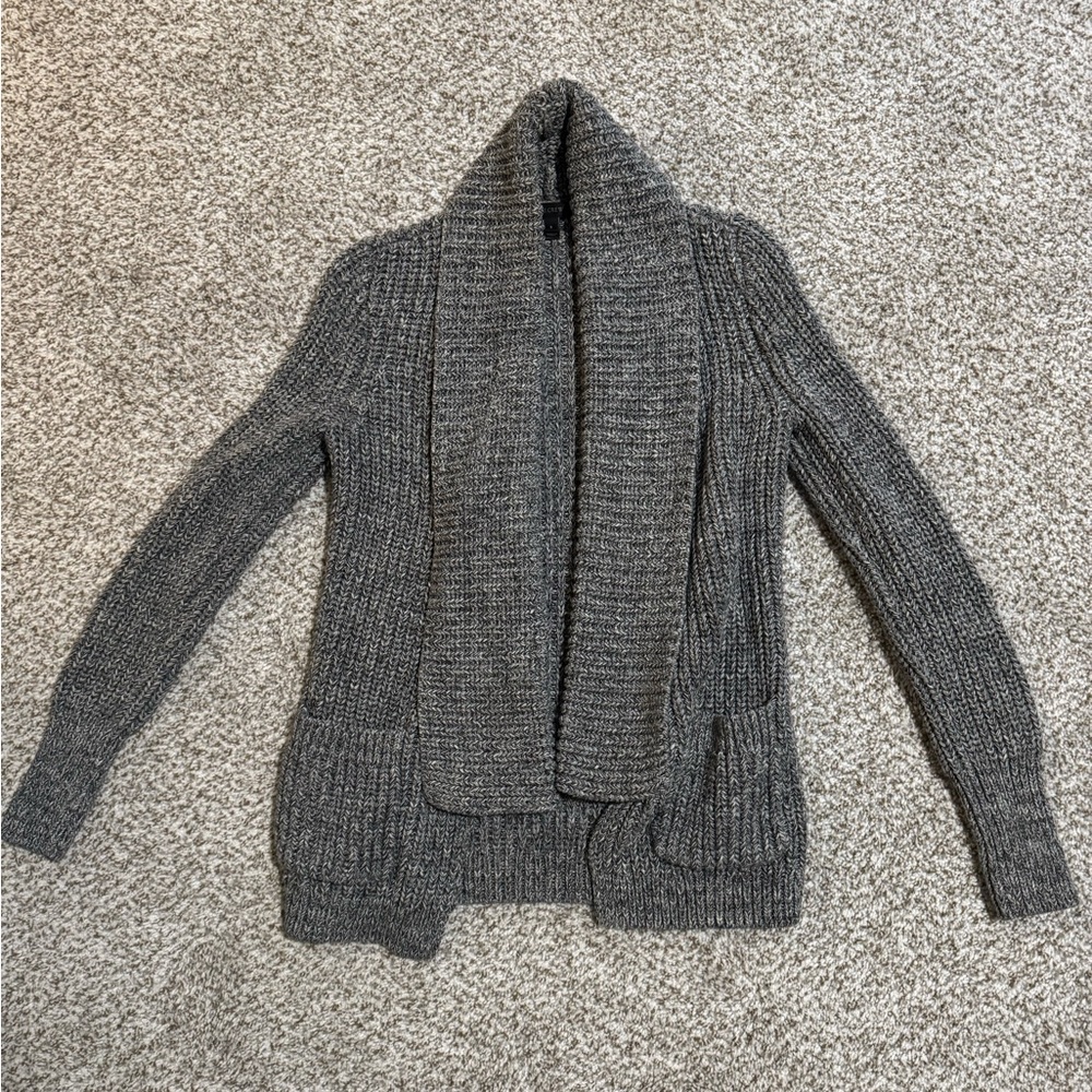 Gray JCrew Cardigan